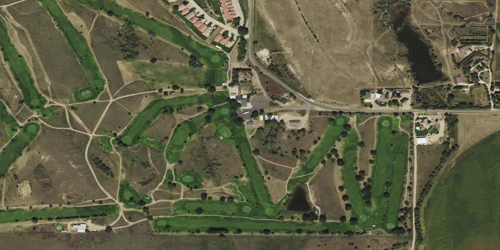 Satellite view of Quail Dunes Golf Course