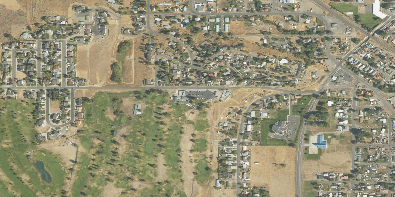 Satellite view of Quail Ridge Golf Course - OR