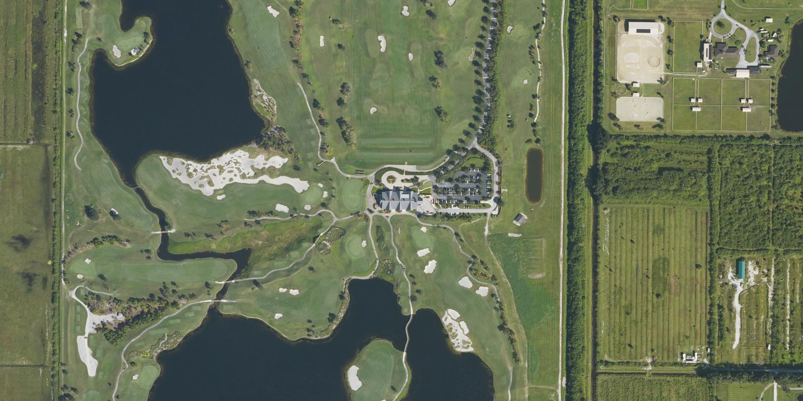 Satellite view of Quail Valley Golf Club