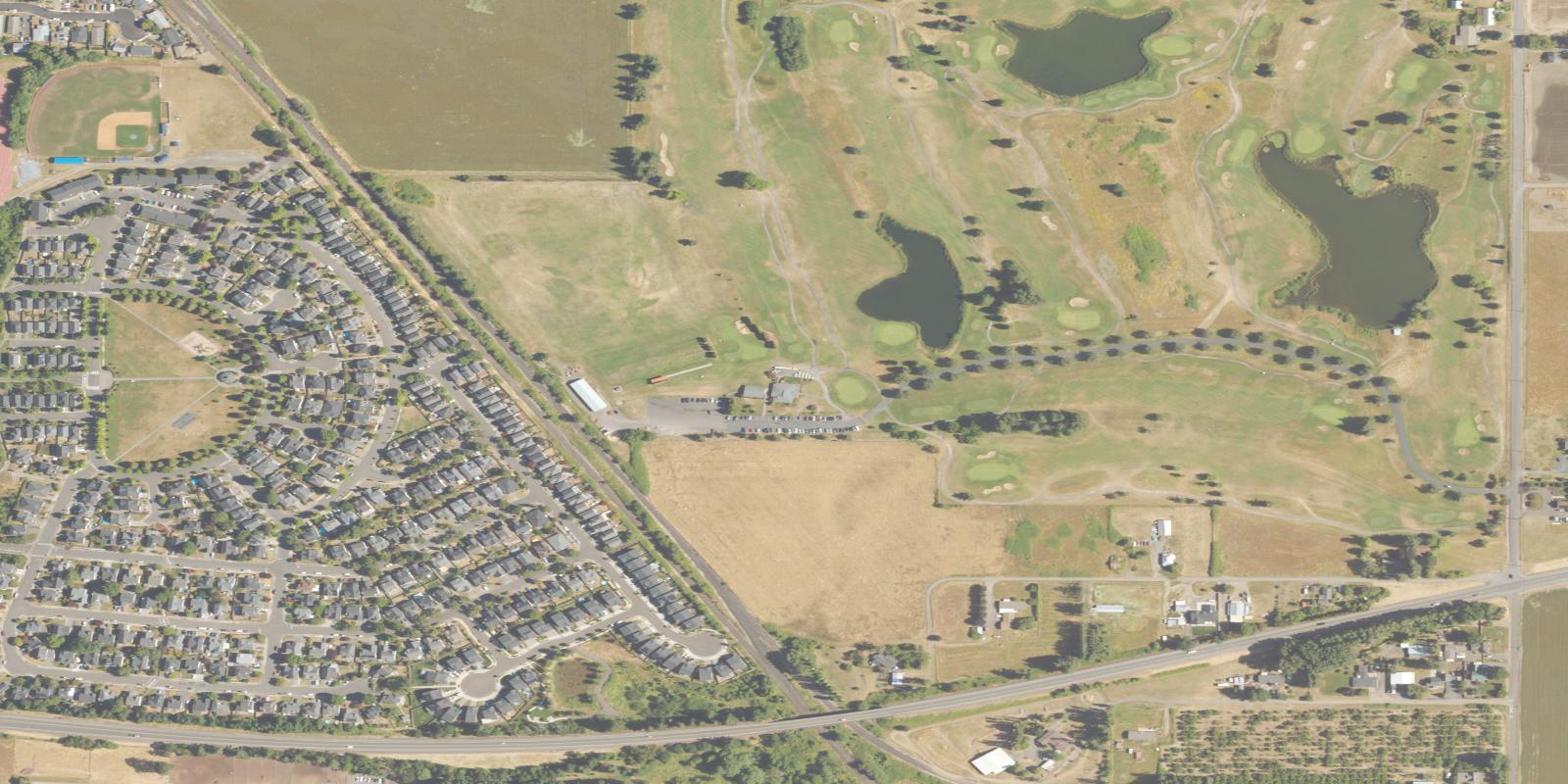 Satellite view of Quail Valley Golf Course