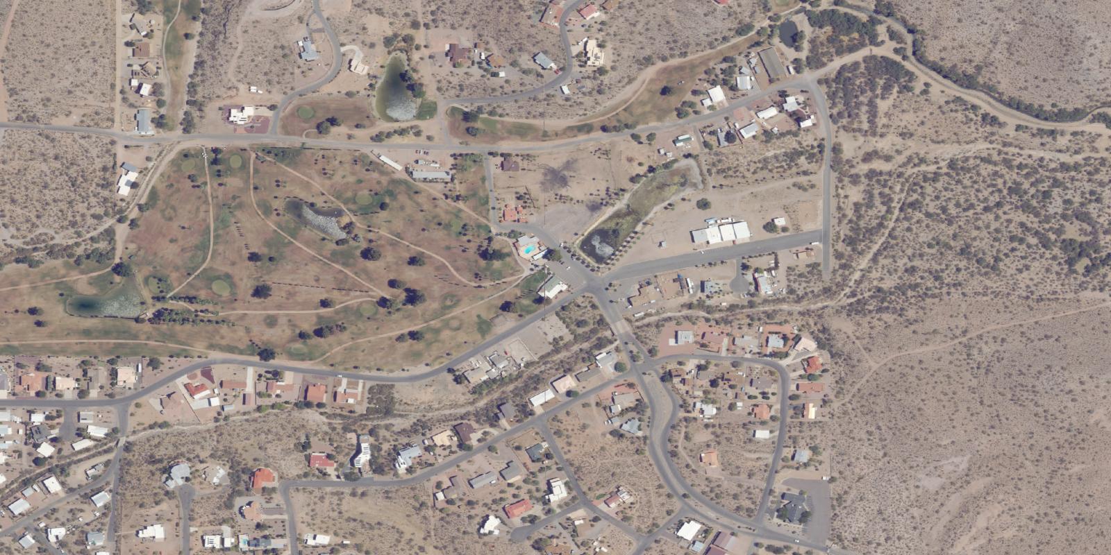 Satellite view of Queen Valley