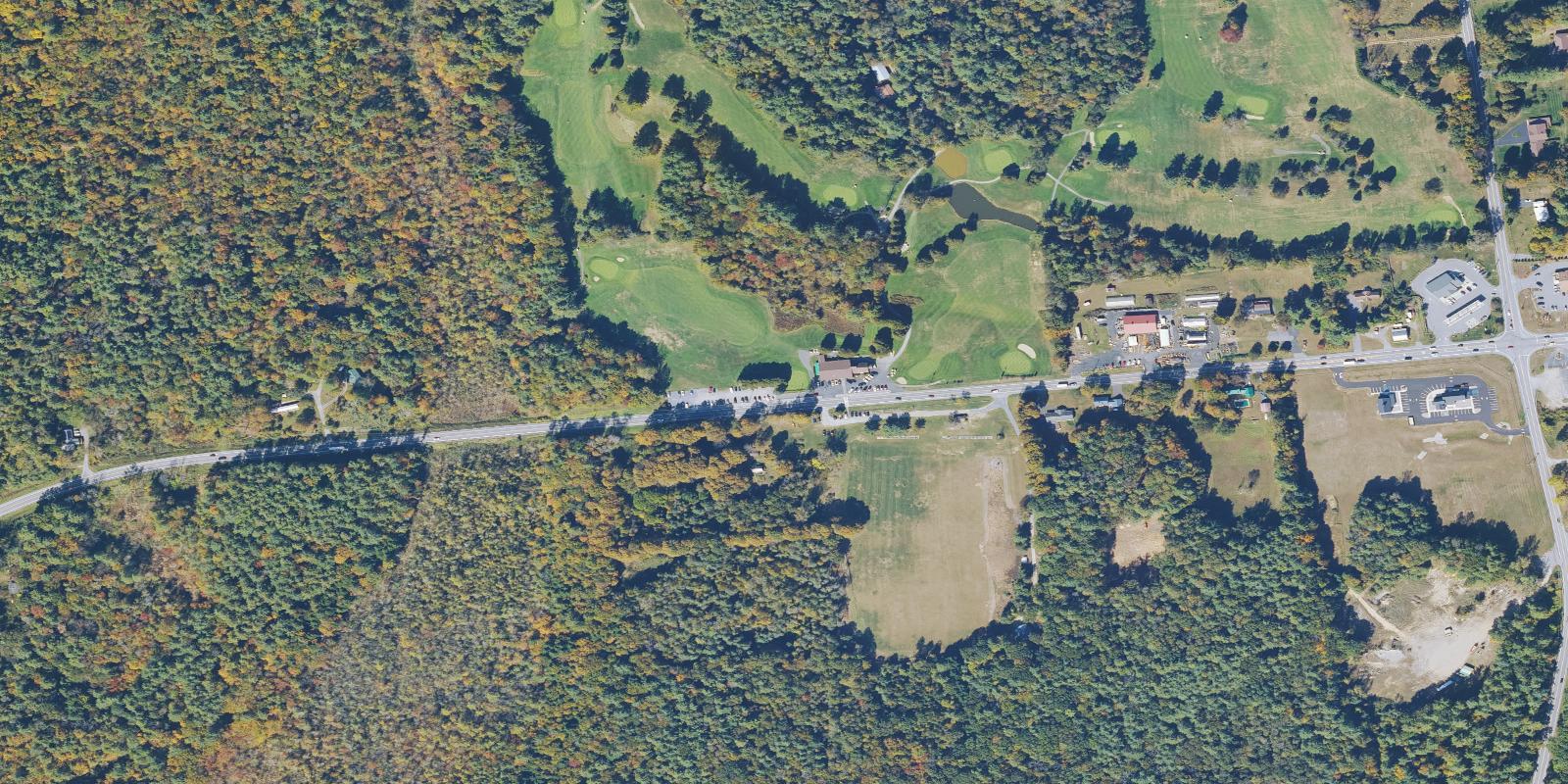 Satellite view of Queensbury Country Club