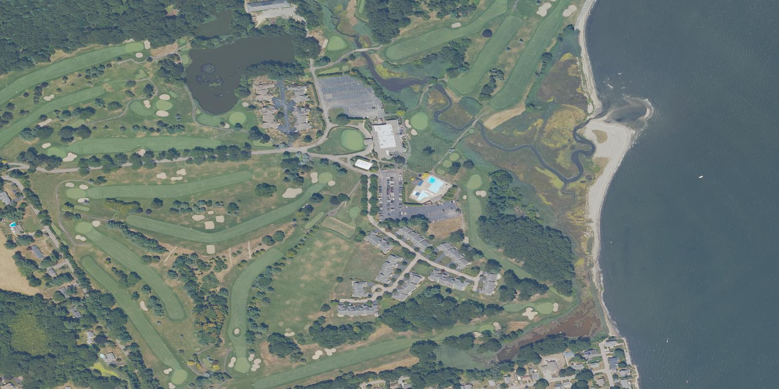 Satellite view of Quidnessett Country Club
