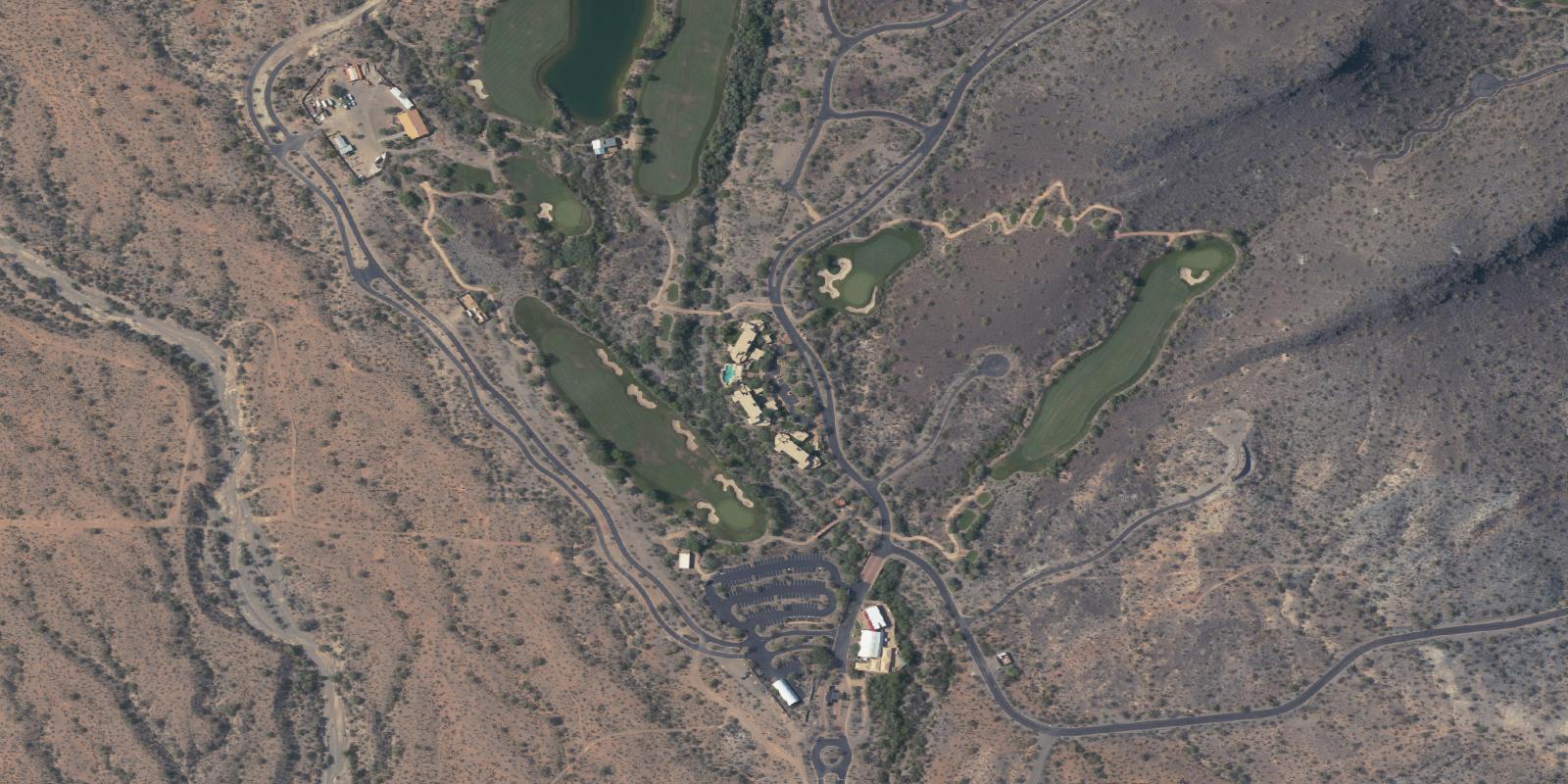 Satellite view of Quintero Golf Club