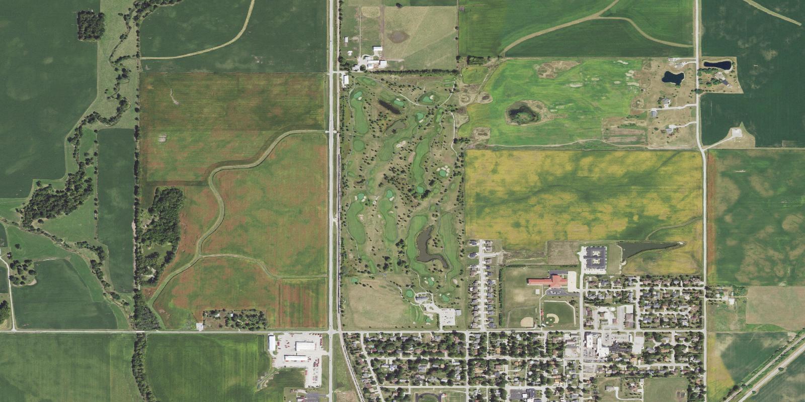 Satellite view of Railside Golf Club