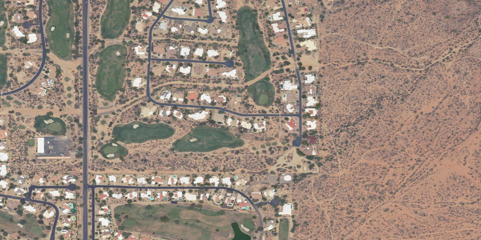 Satellite view of Ranch At Tonto Verde Golf Club