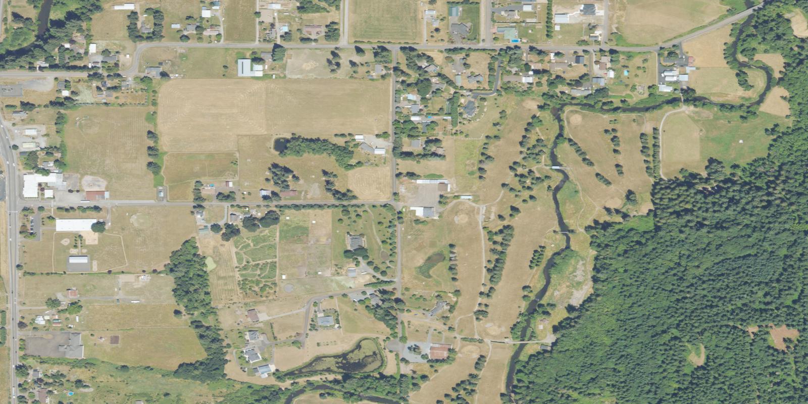 Satellite view of Ranch Hills Golf Course