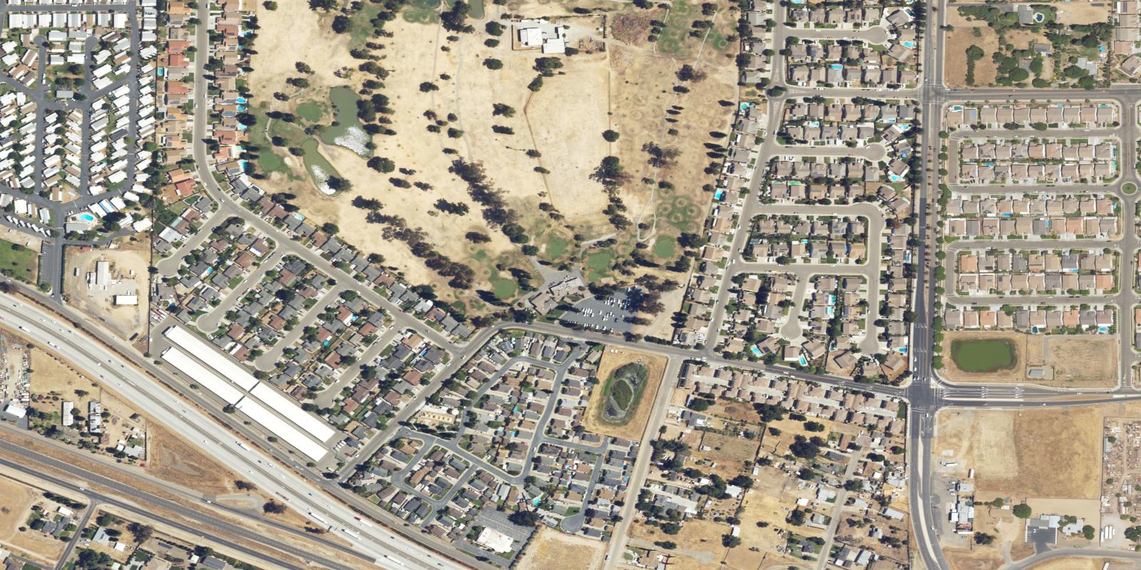 Satellite view of Rancho Del Rey Golf Club