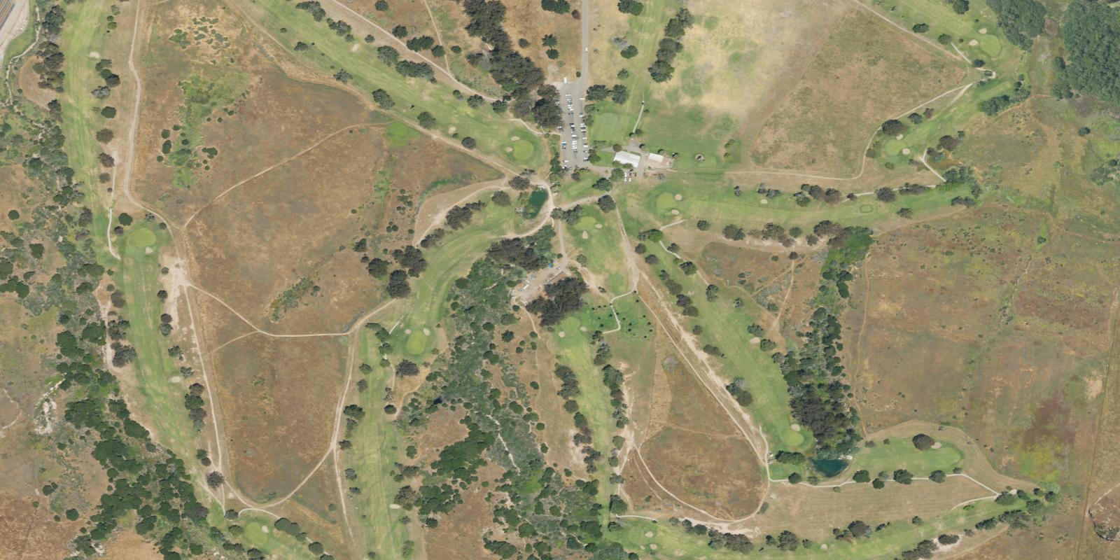 Satellite view of Rancho Maria Golf Club