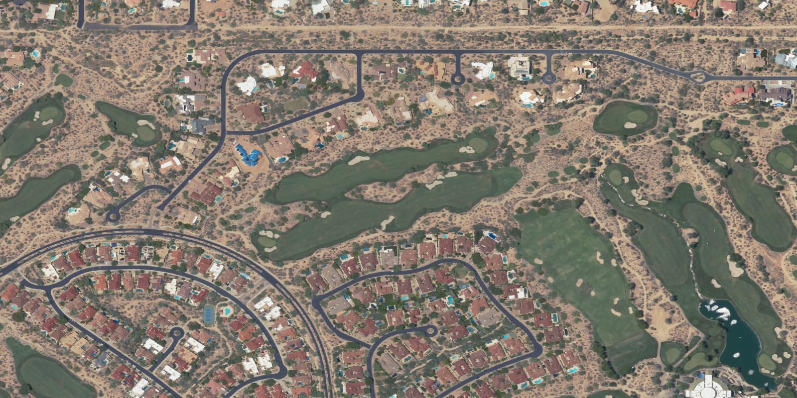 Satellite view of Raptor At Grayhawk Golf Club