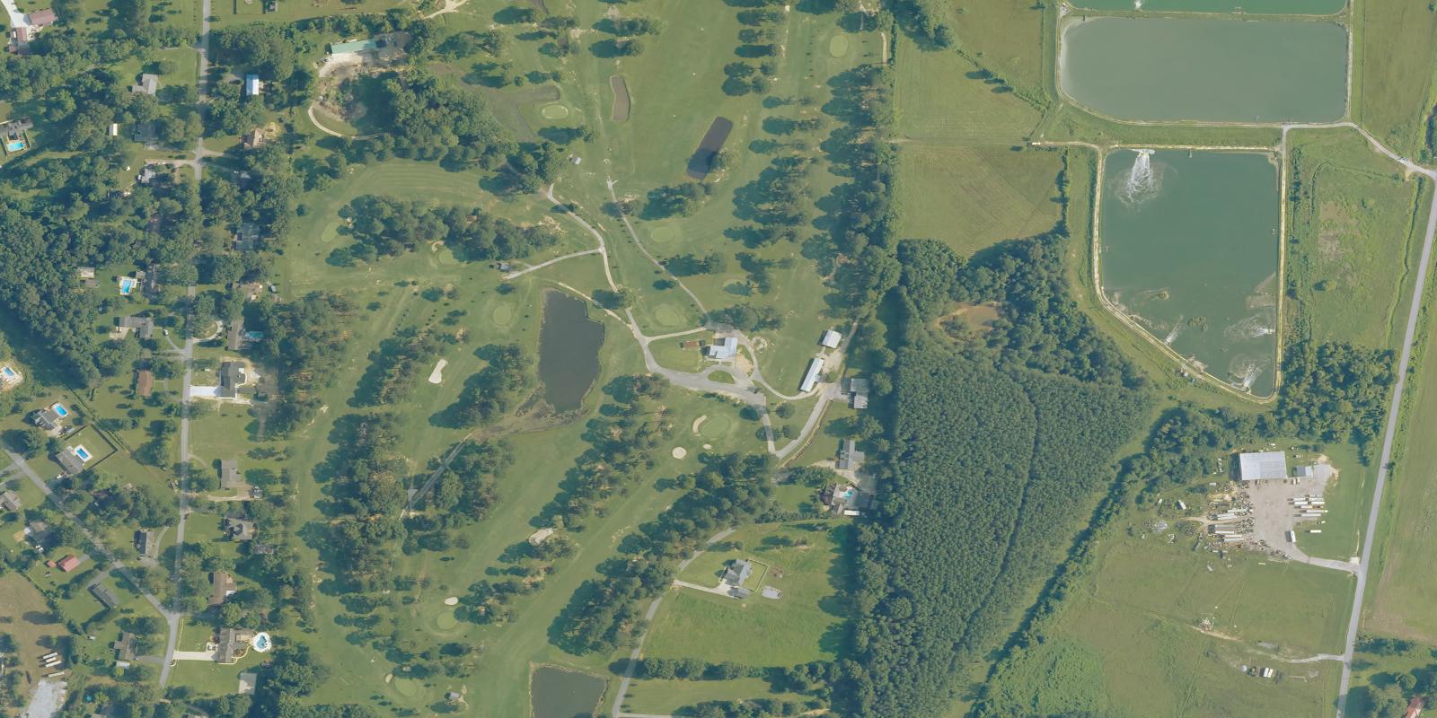 Satellite view of Redmont Recreation Club Golf Course