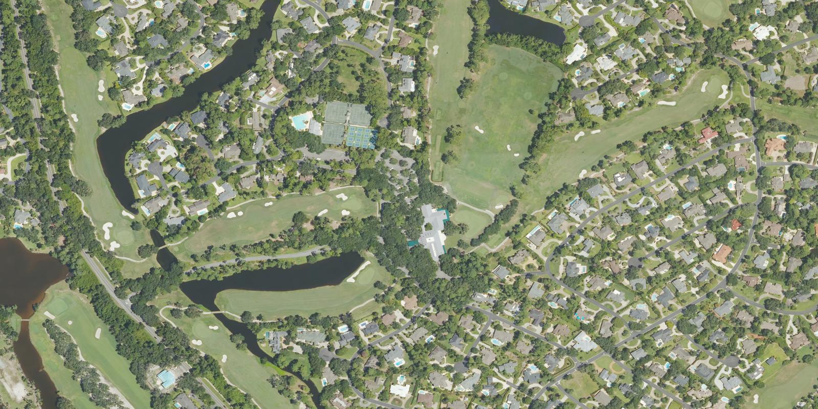 Satellite view of Retreat At Sea Island Golf Club
