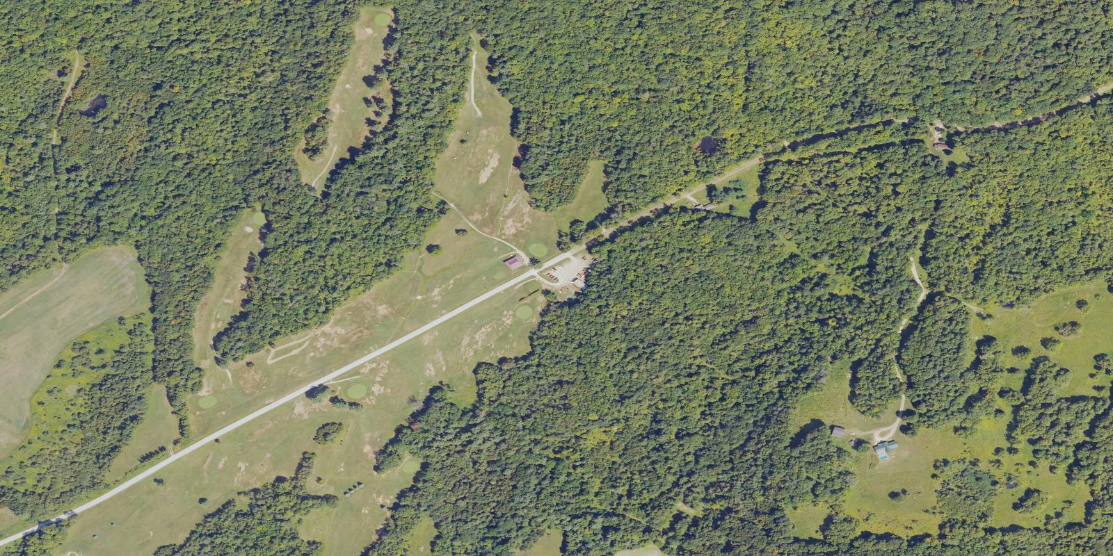 Satellite view of Richford Country Club