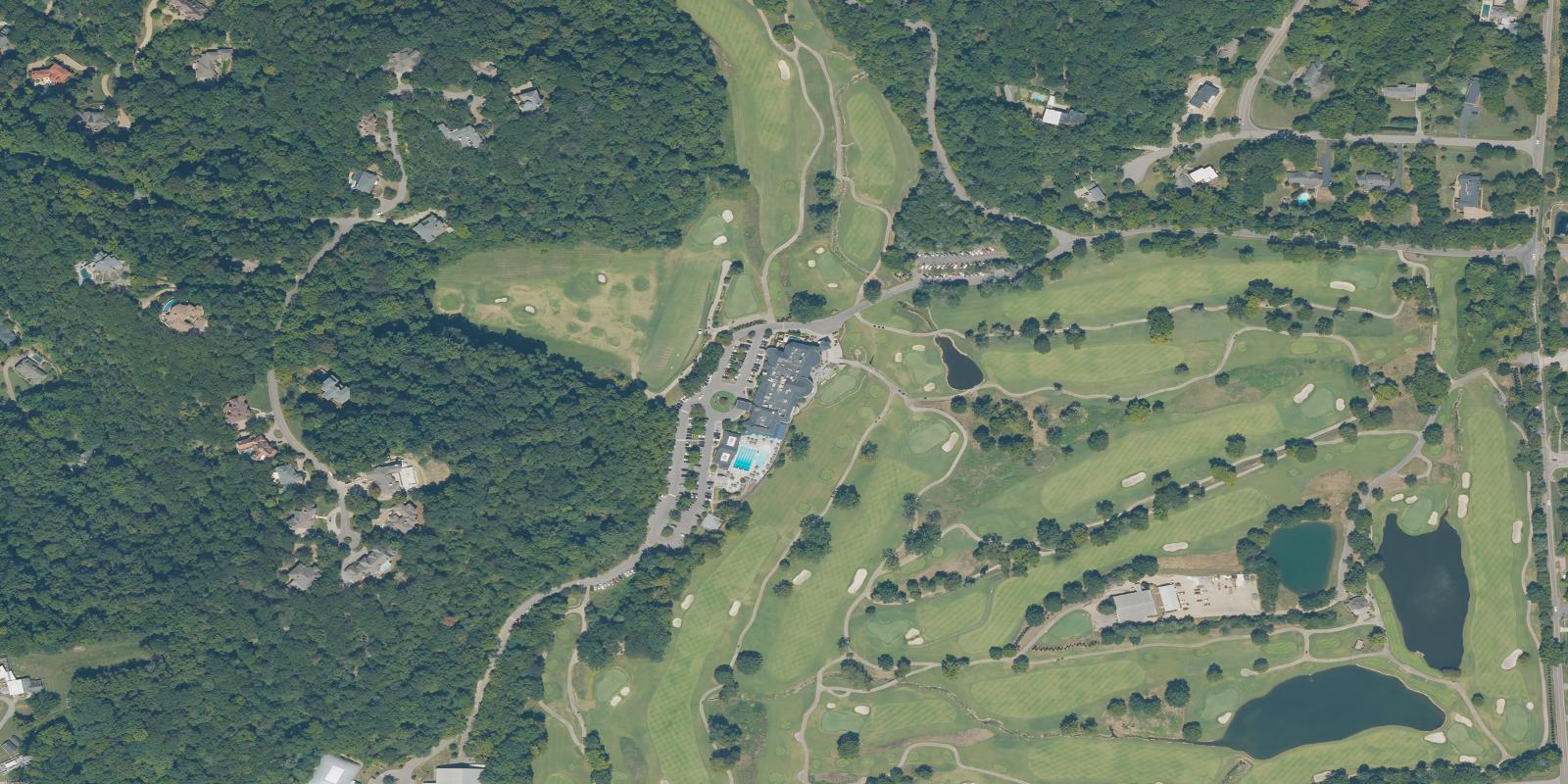 Satellite view of Richland Country Club
