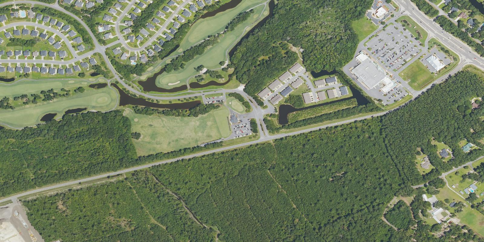 Satellite view of Richmond Hill Golf Club