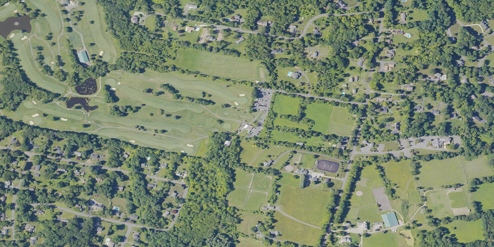Satellite view of Ridgefield Golf Course