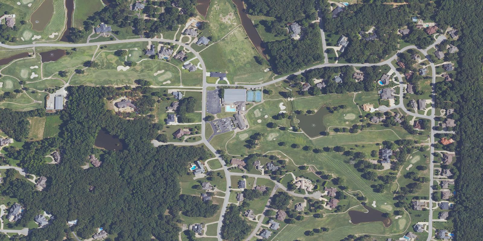 Satellite view of RidgePointe Country Club