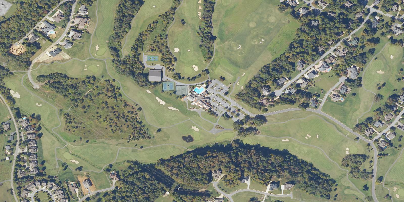 Satellite view of Ridges Golf & Country Club