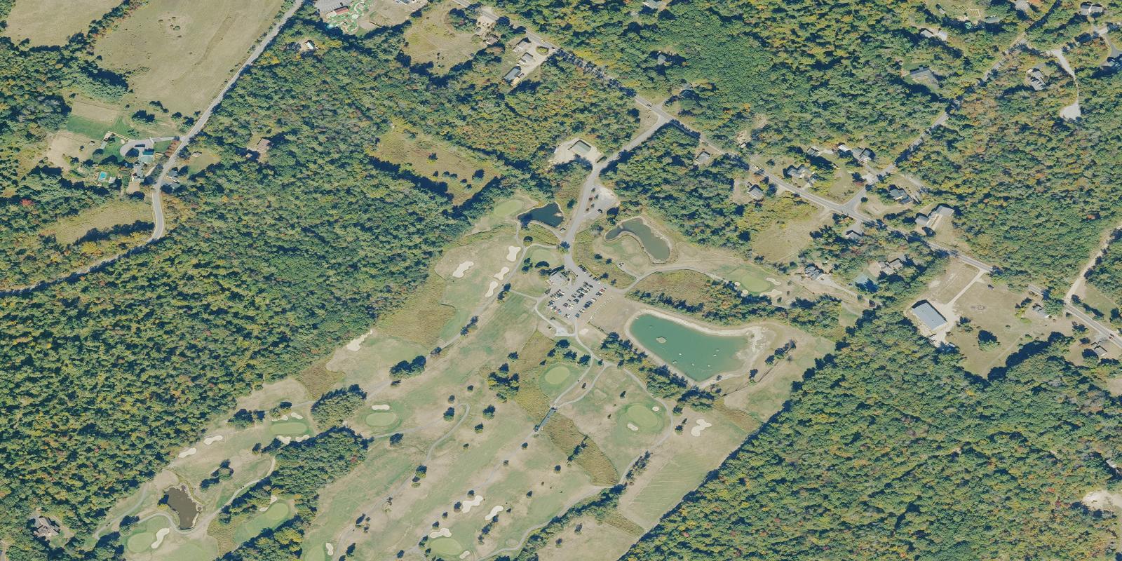 Satellite view of Ridgewood Country Club