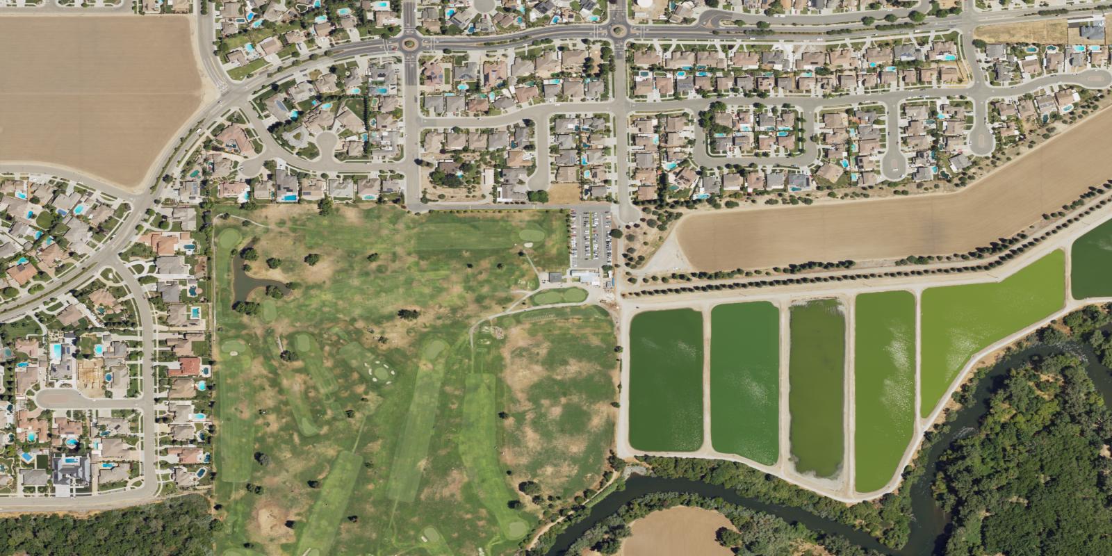 Satellite view of Ripon Golf Club