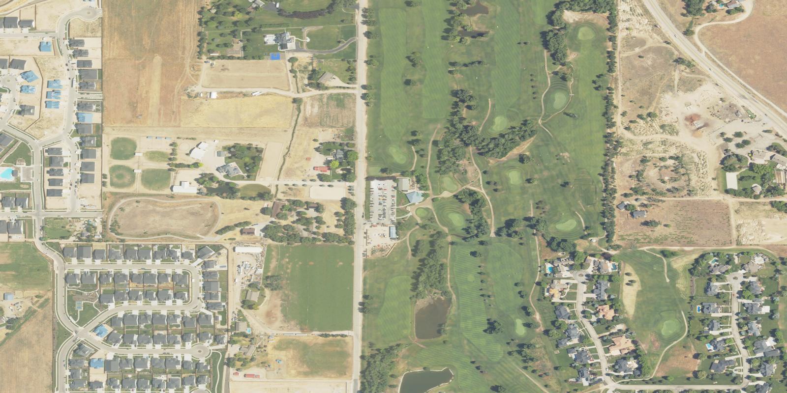 Satellite view of River Birch Golf Course