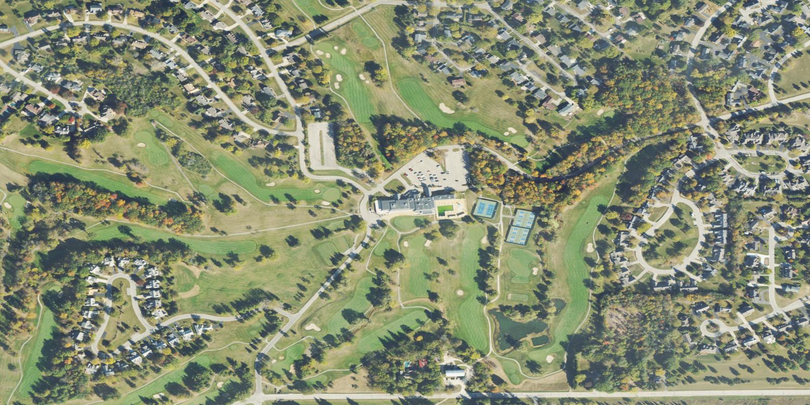 Satellite view of River Club