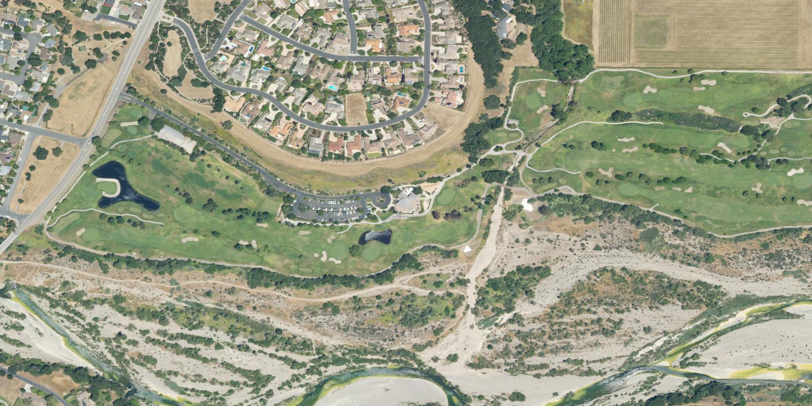 Satellite view of River Course At Alisal