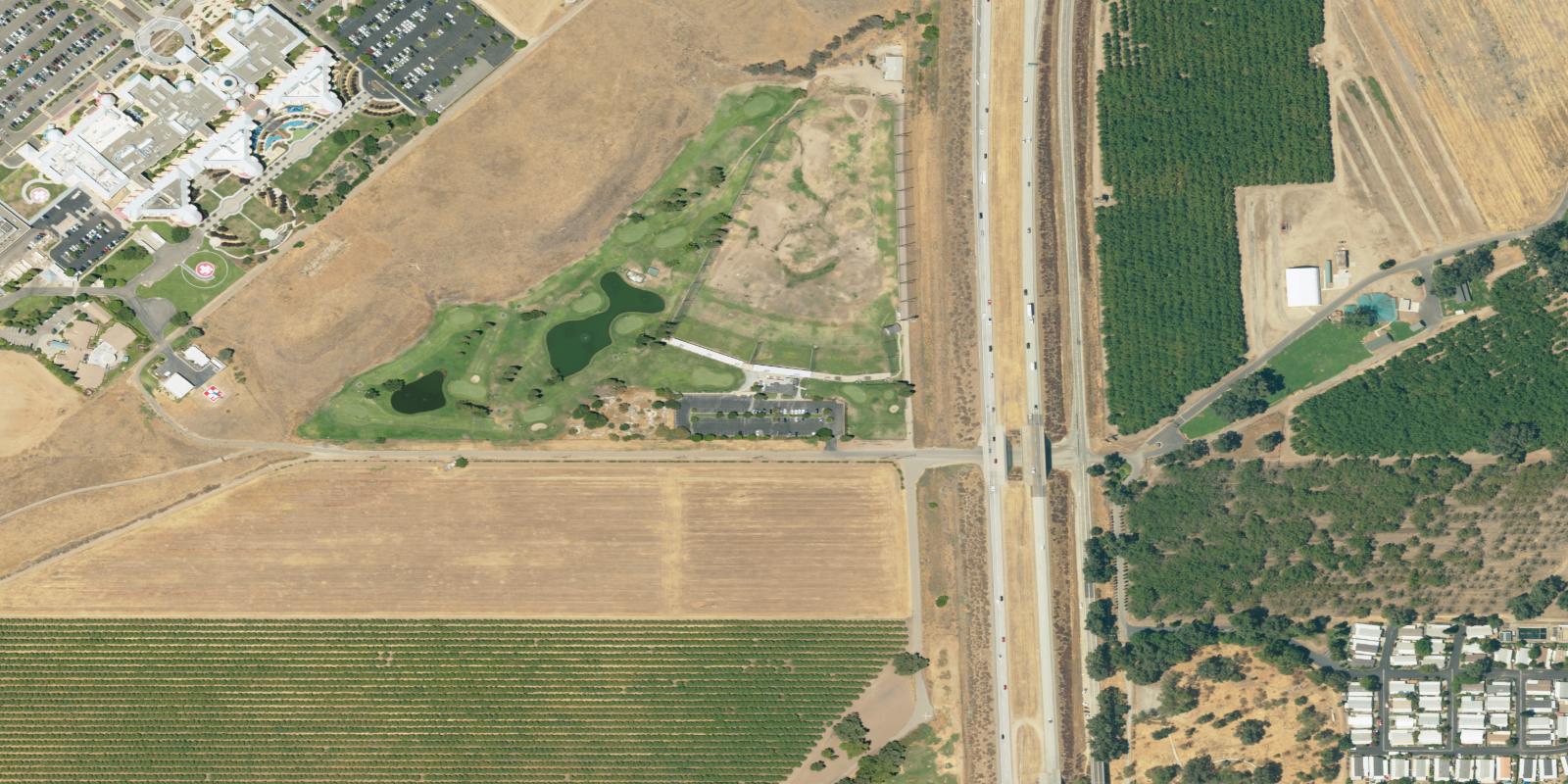 Satellite view of River Park Golf Center