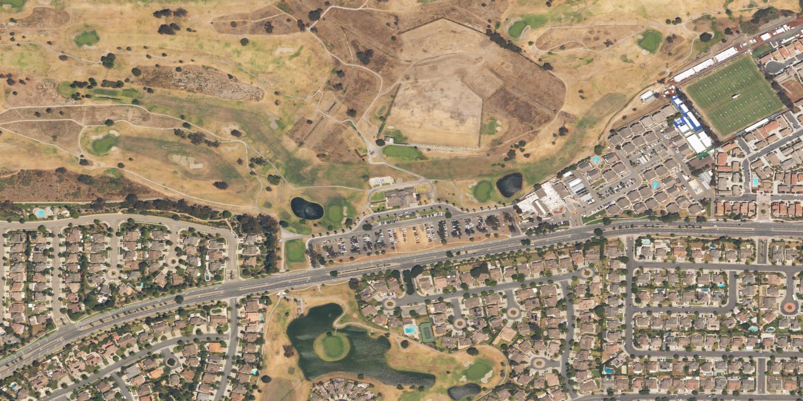 Satellite view of River Ridge Golf Club - Victoria Lakes