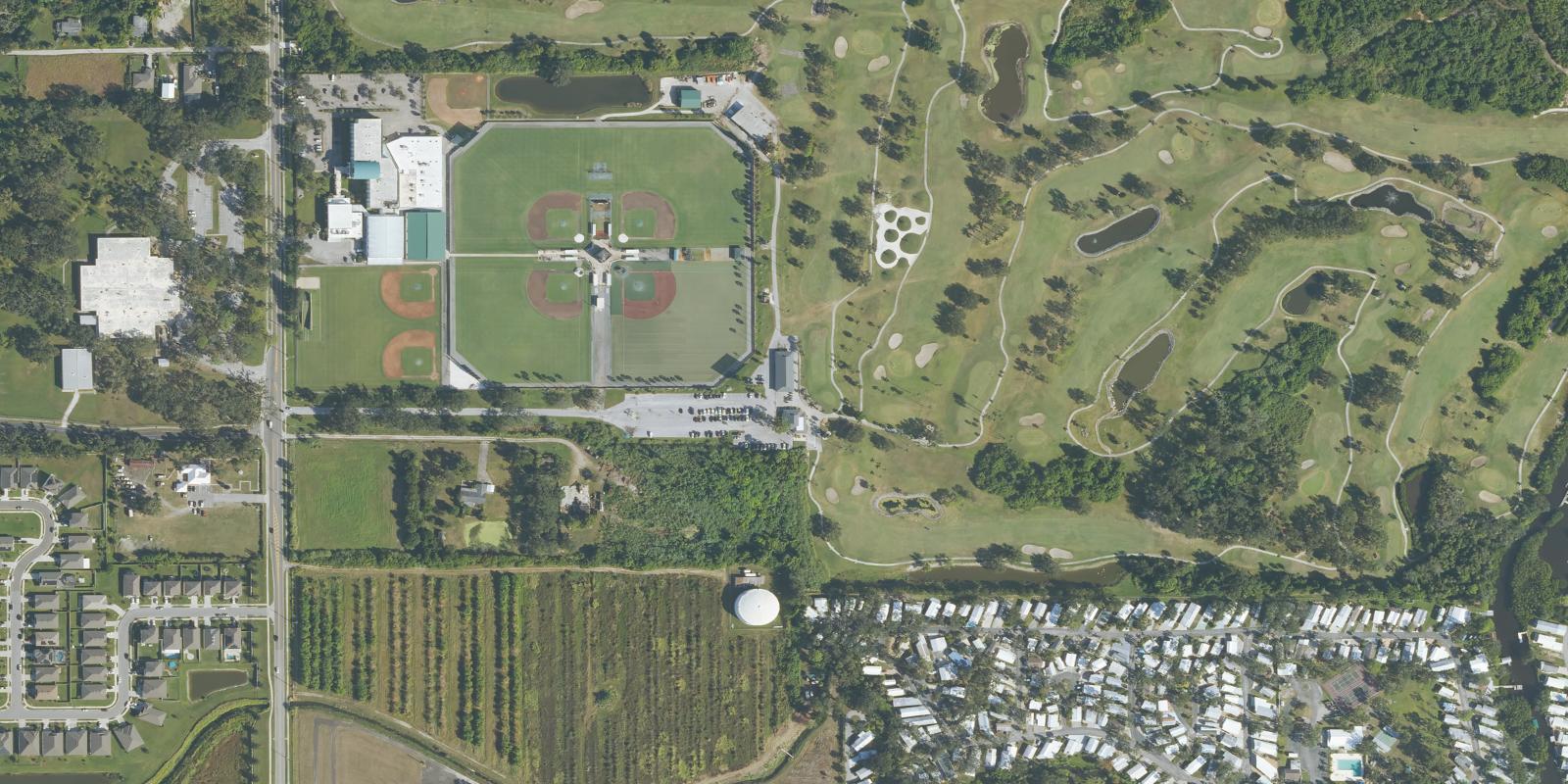 Satellite view of River Run Golf Links