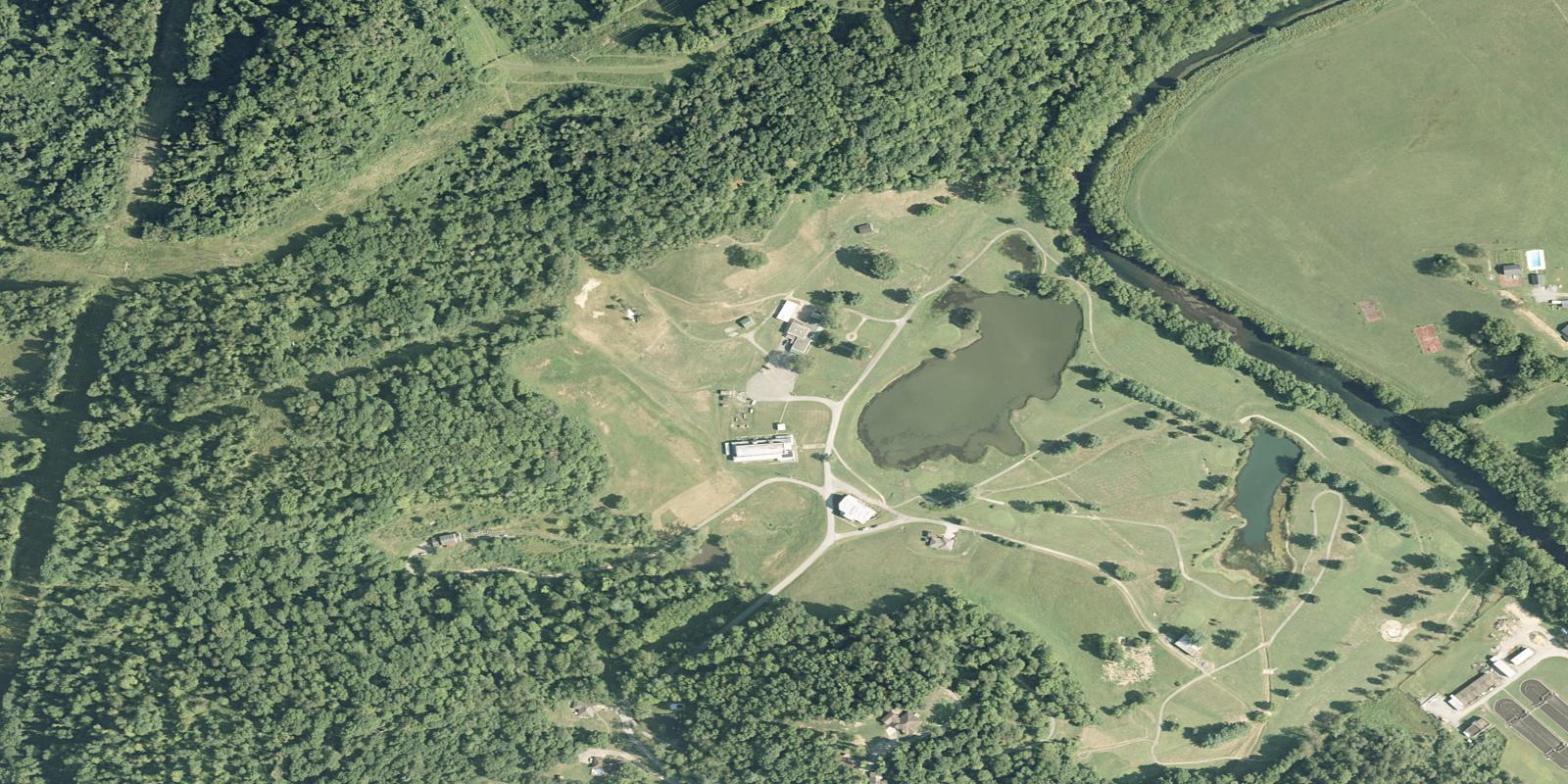 Satellite view of Riverbend Golf Club At EvUnBreth