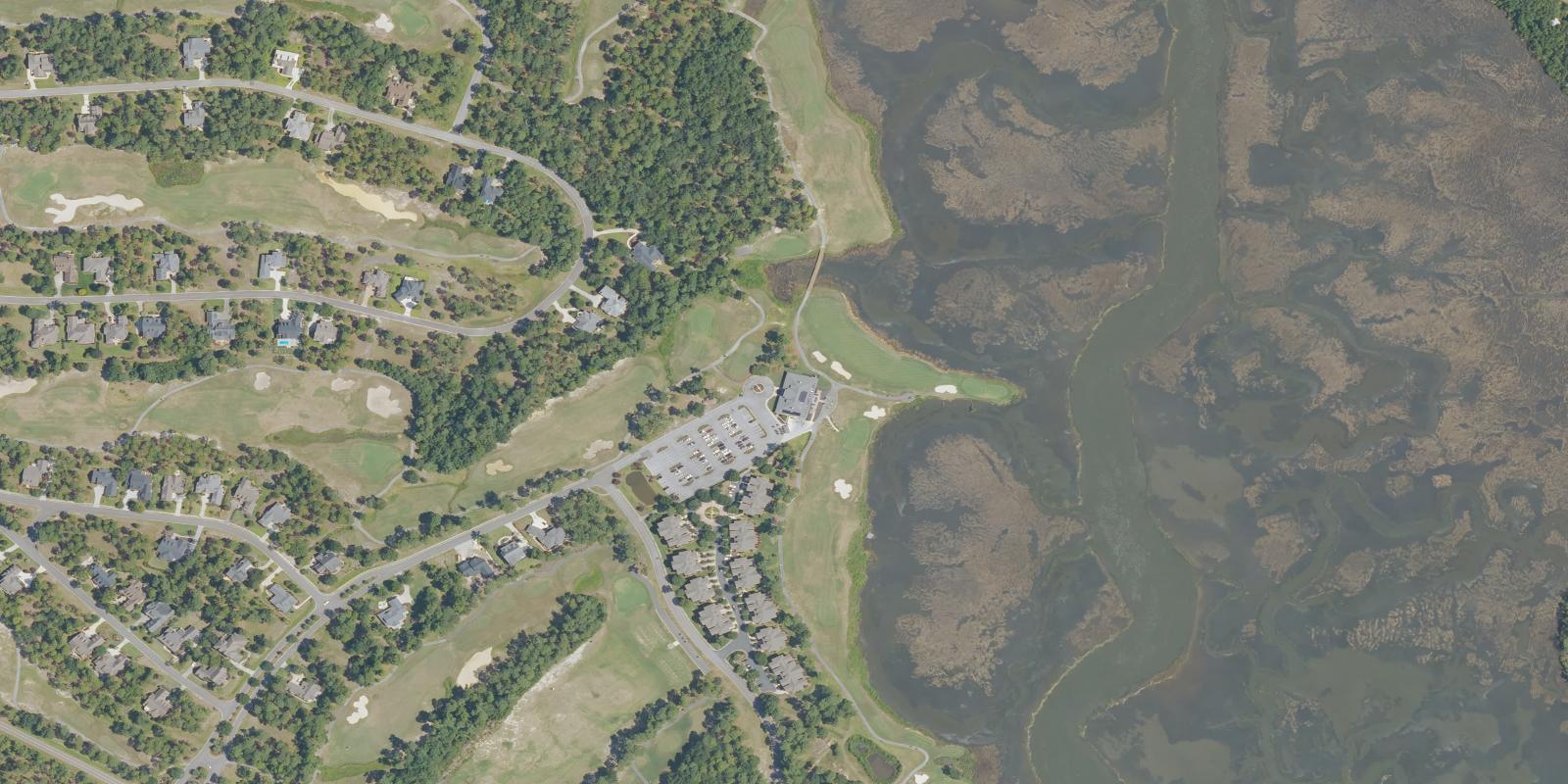 Satellite view of Rivers Edge Golf Club