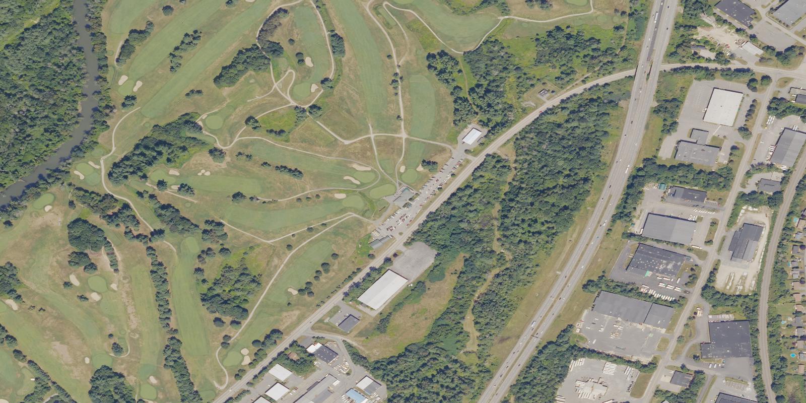 Satellite view of Riverside Golf Course - Nine Hole Course