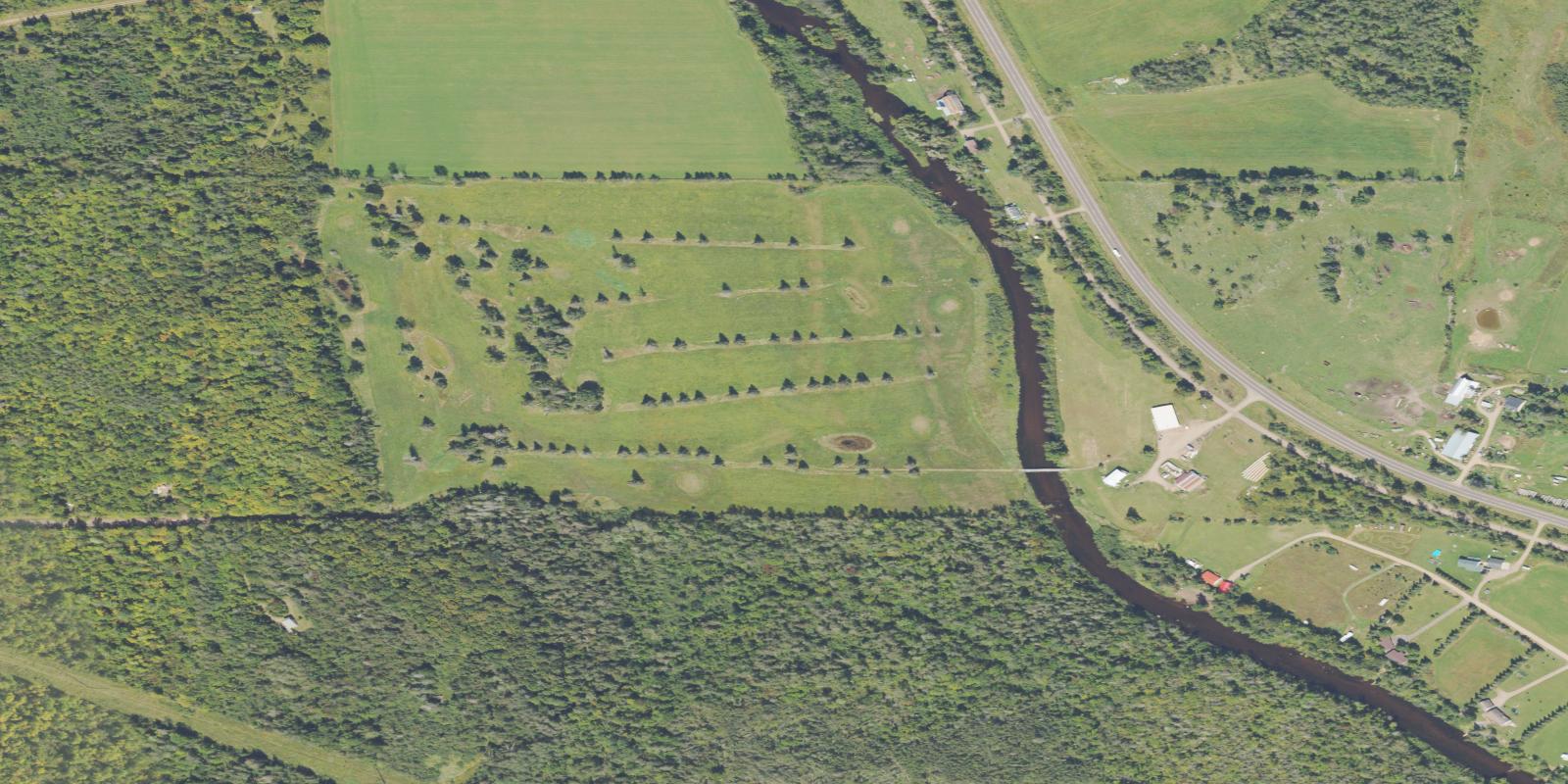 Satellite view of Riverside Golf & Recreation