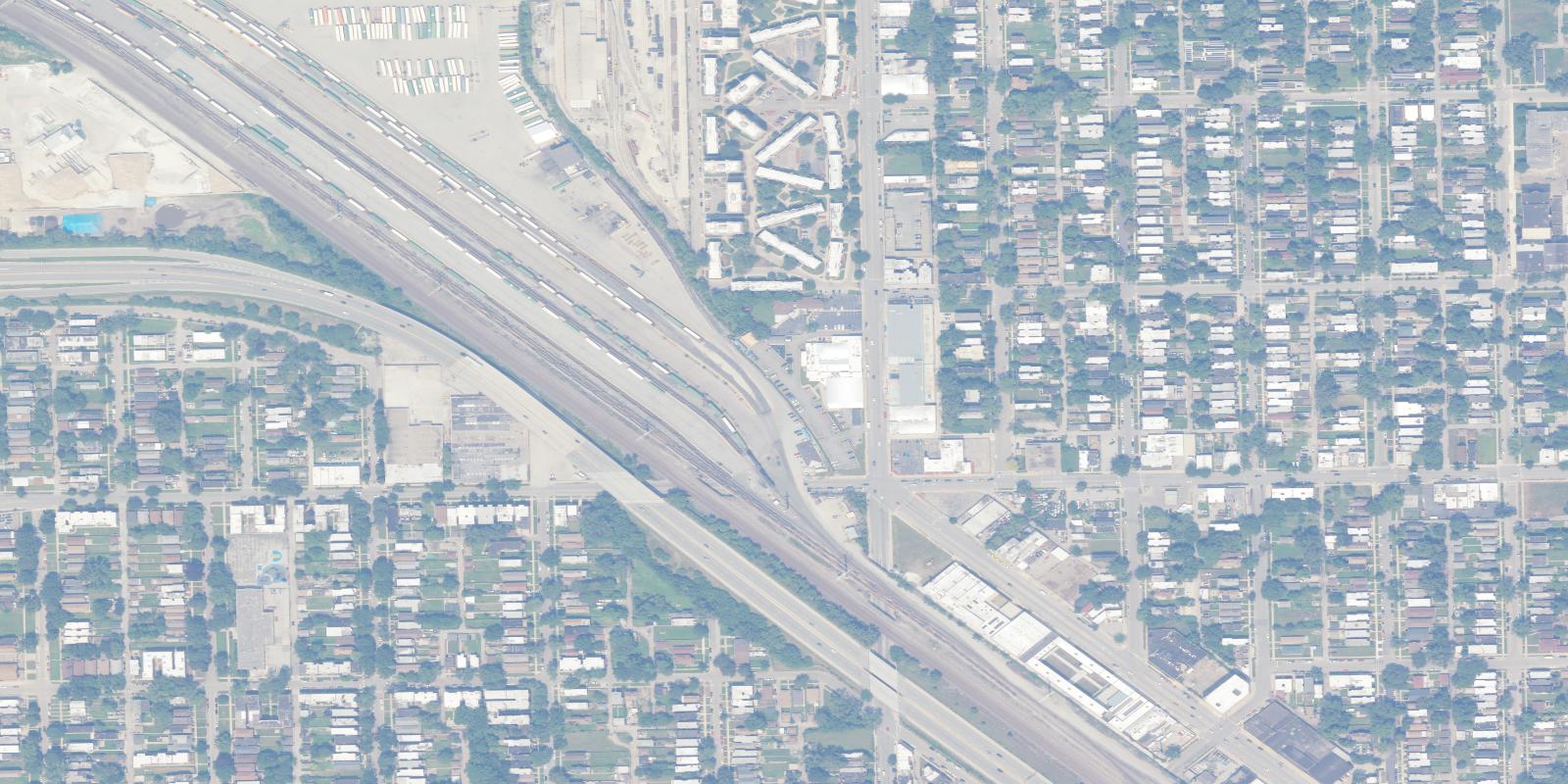 Satellite view of Rob Roy Golf Club