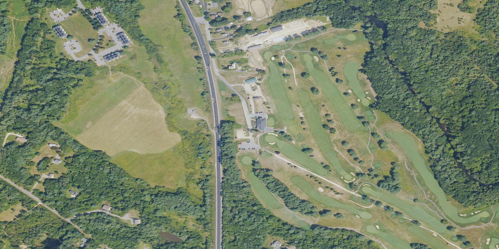 Satellite view of Rochester Country Club