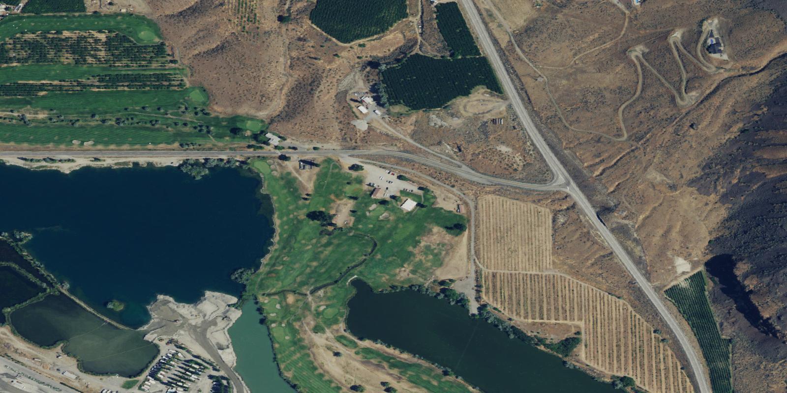 Satellite view of Rock Island Golf Course