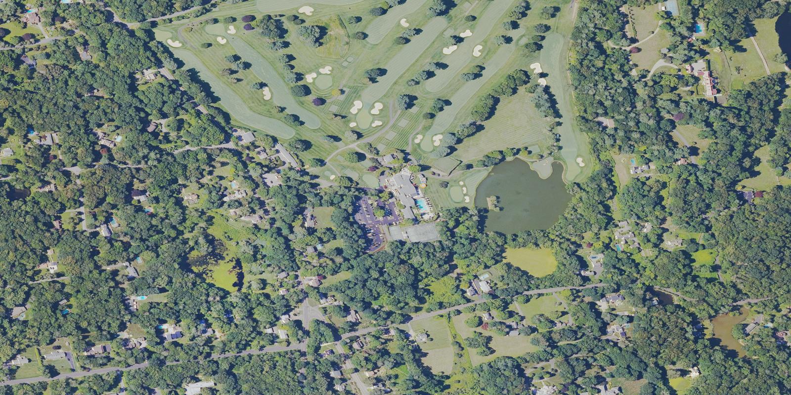 Satellite view of Rockrimmon Country Club