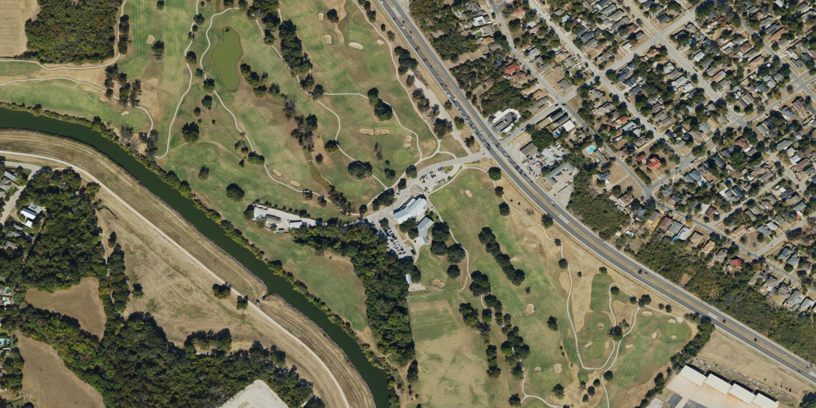 Satellite view of Rockwood Golf Course