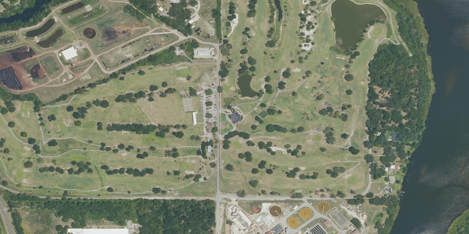 Satellite view of Rogers Park Golf Course Short Course