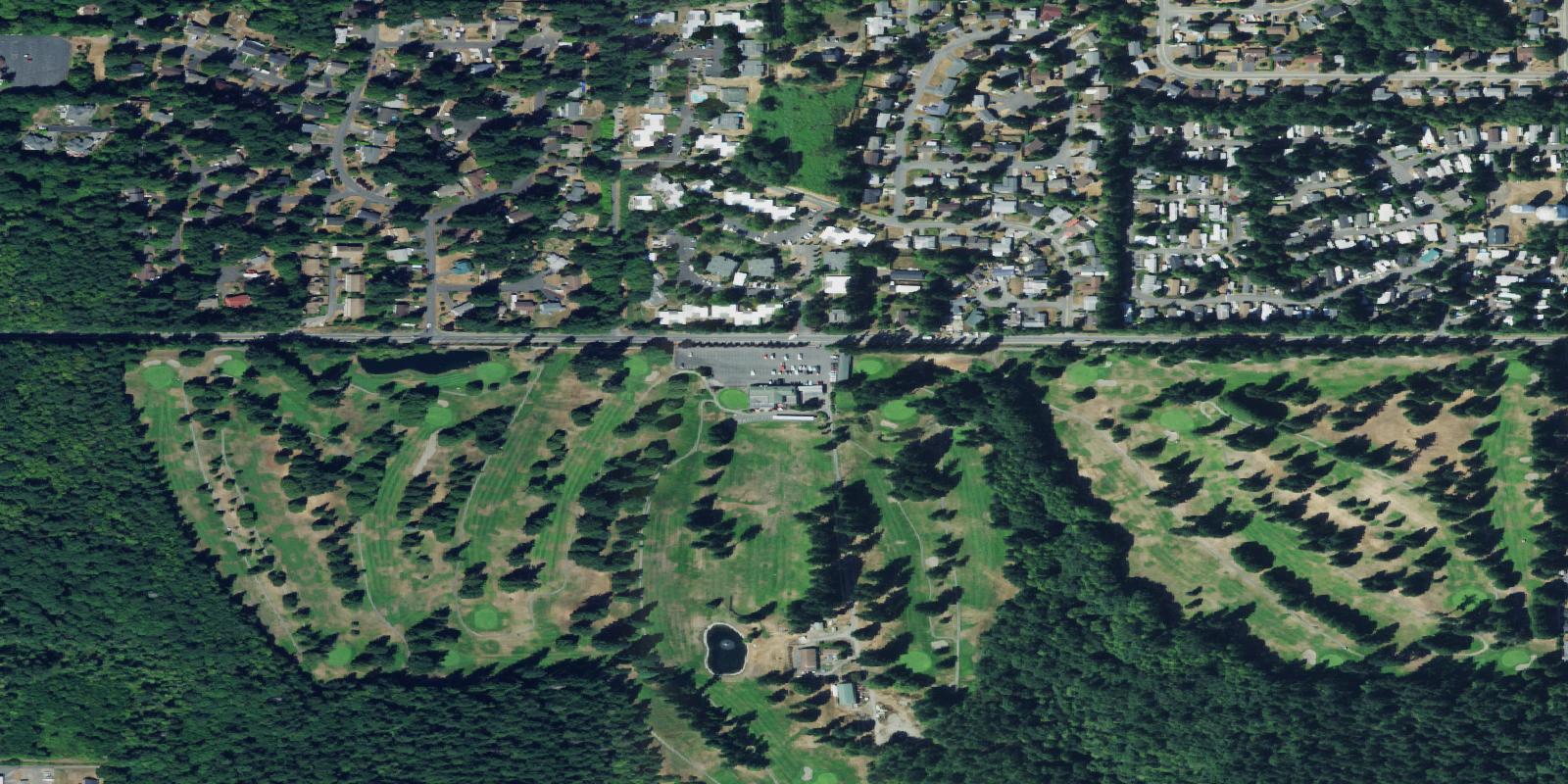 Satellite view of Rolling Hills