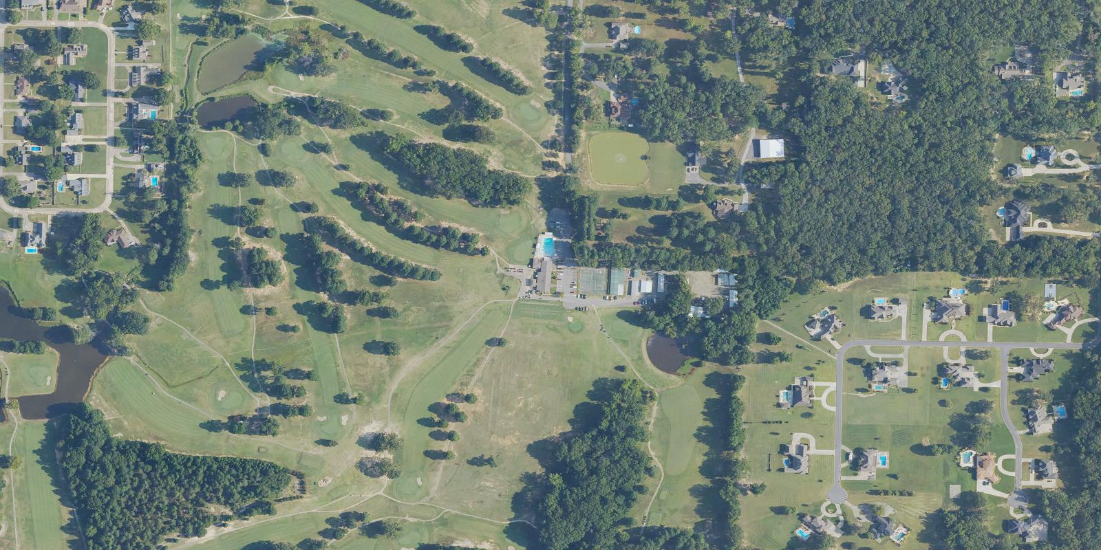 Satellite view of Rolling Hills Country Club Inc