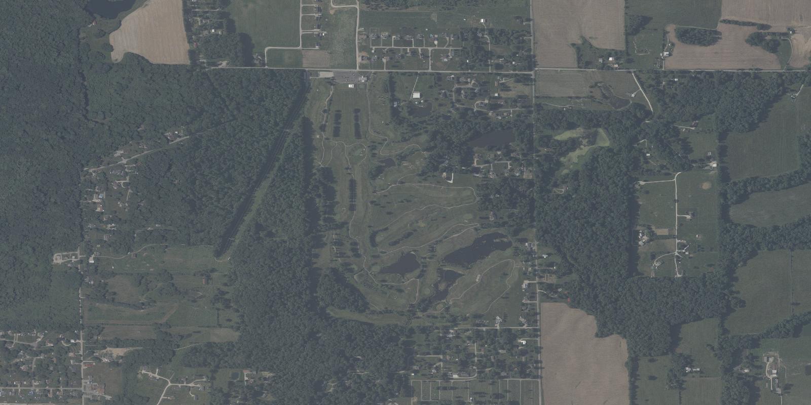 Satellite view of Rolling Meadows Golf Course