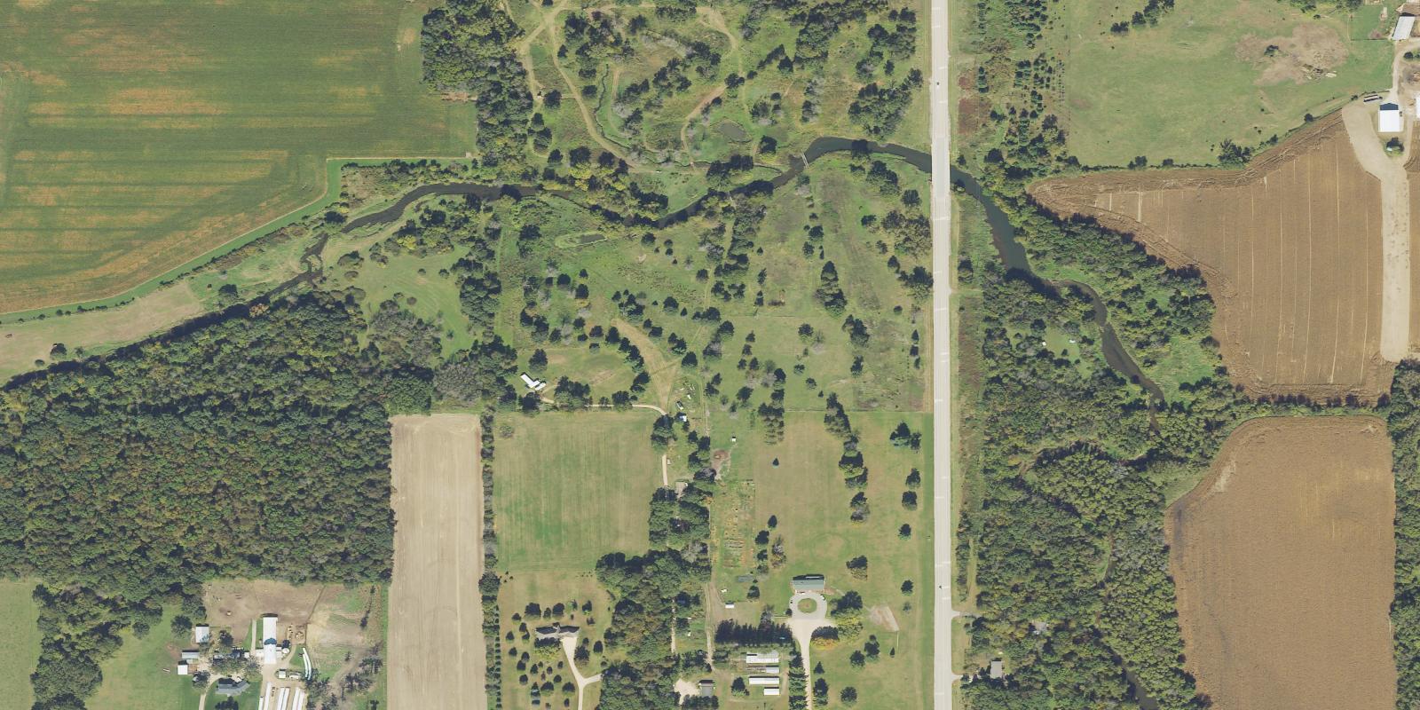Satellite view of Root River Country Club