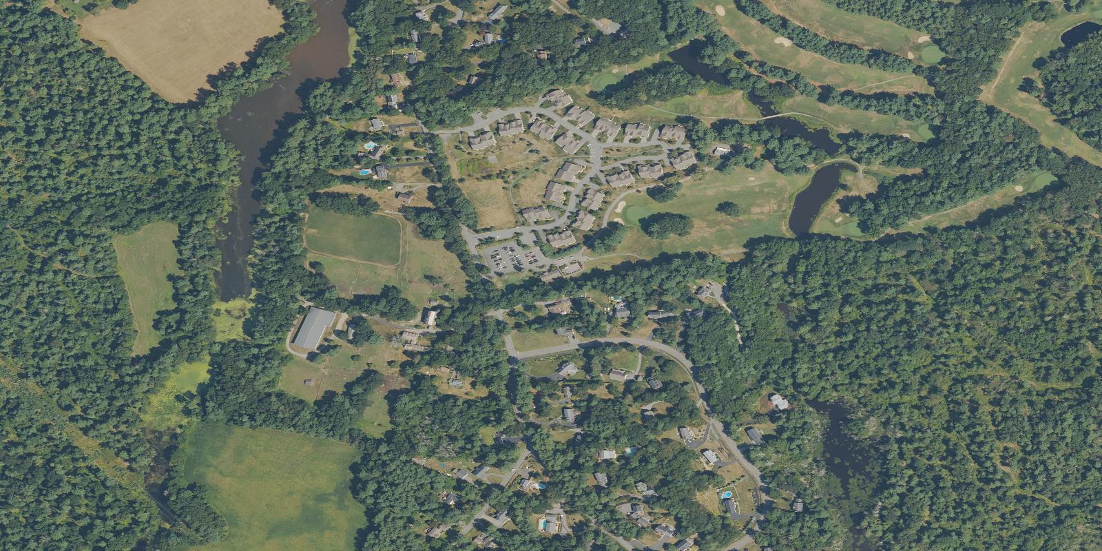 Satellite view of Rowley Country Club