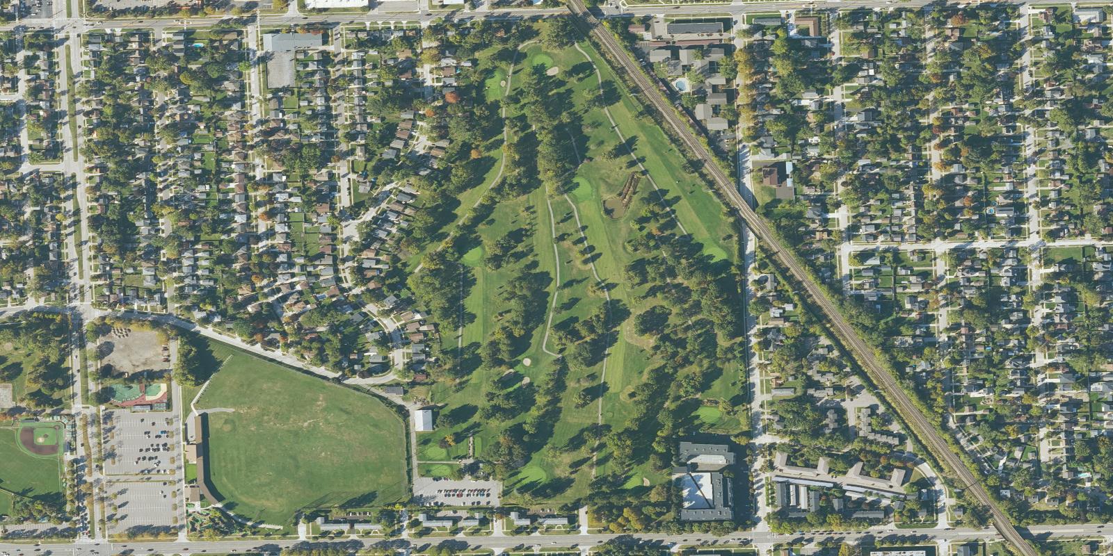 Satellite view of Royal Oak Golf Club