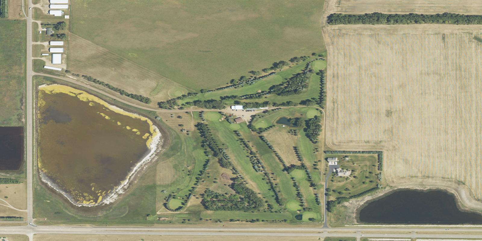 Satellite view of Rugby Golf Club
