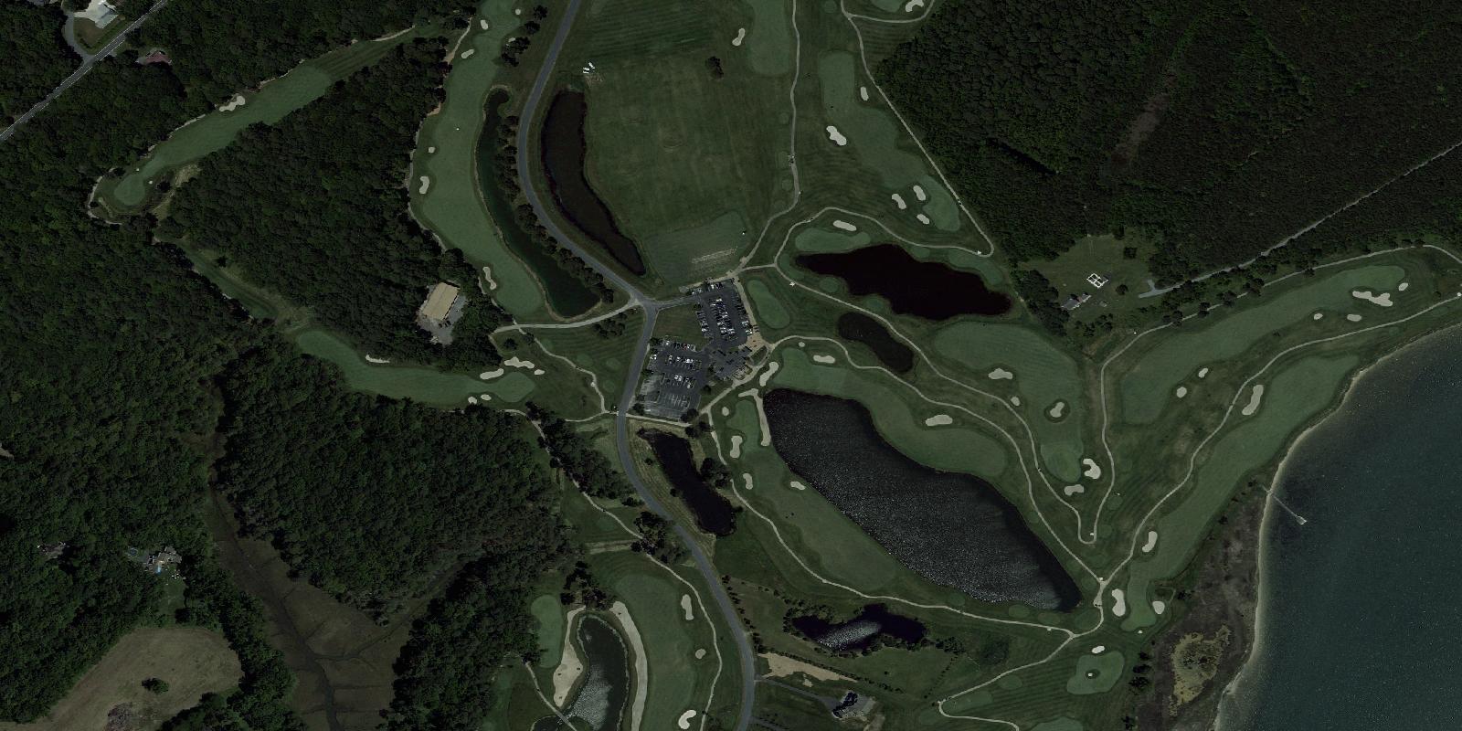 Satellite view of Rum Pointe Seaside Golf Links