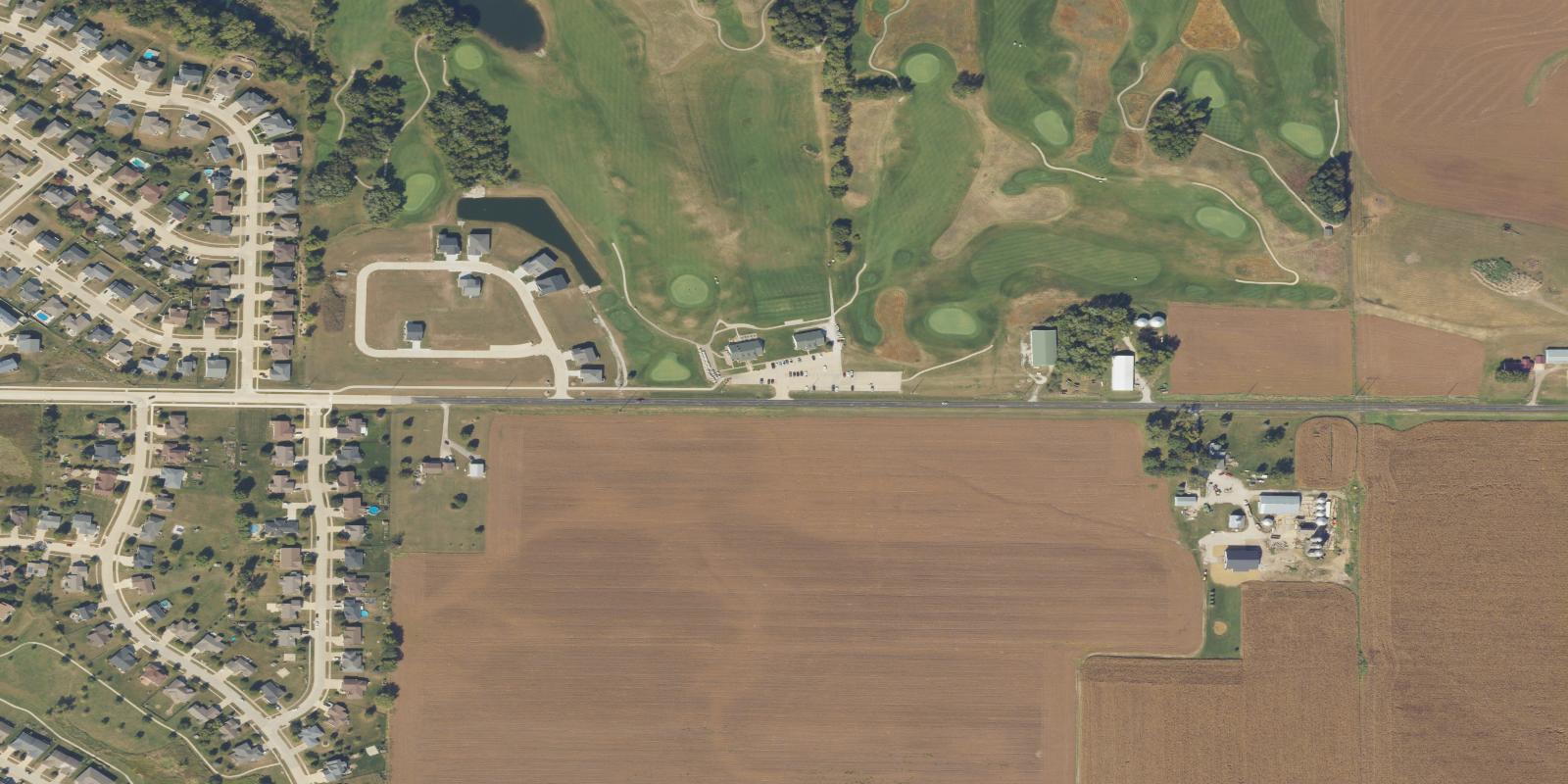 Satellite view of Saddleback Ridge Golf Course