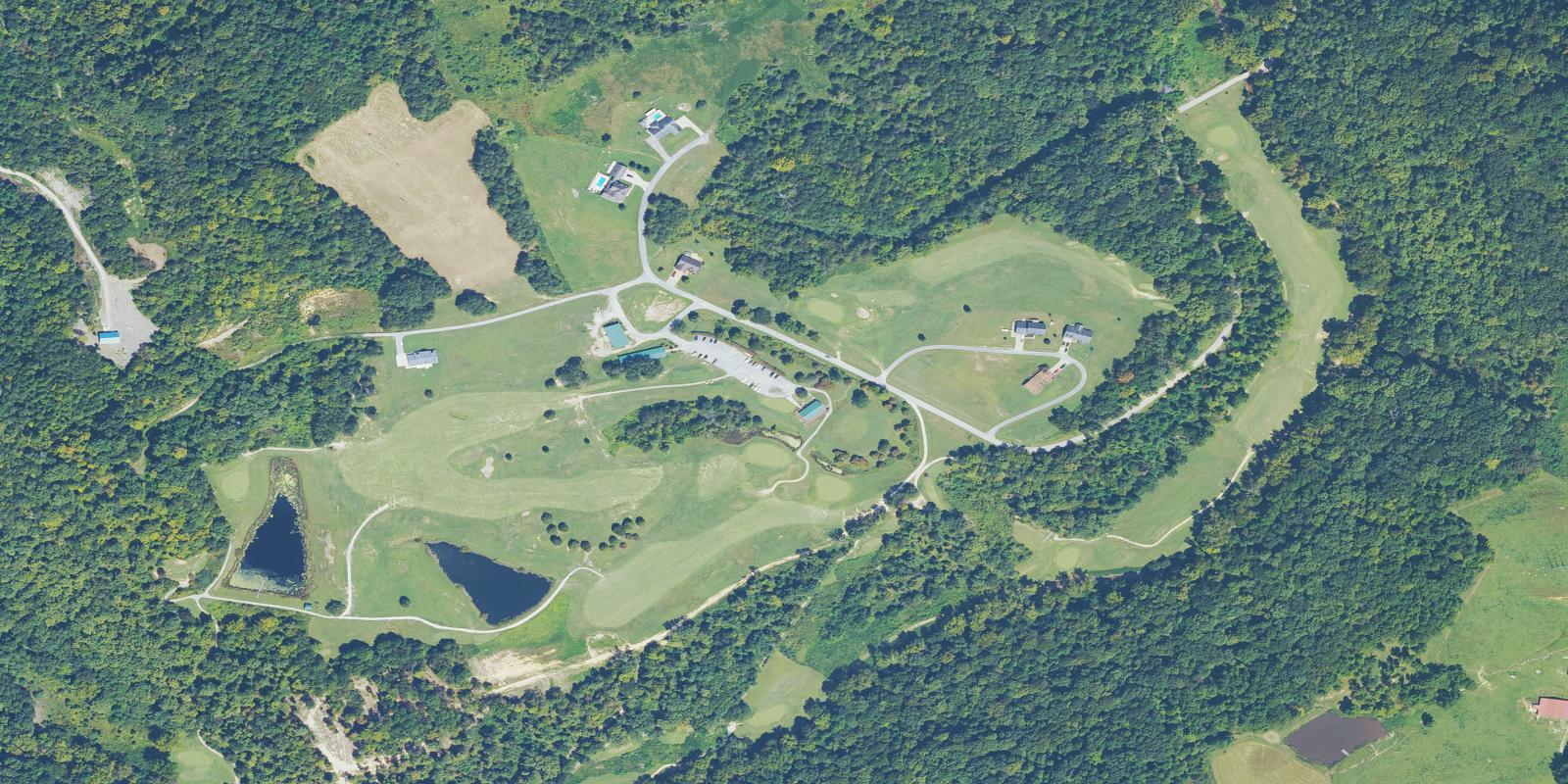 Satellite view of Sag Hollow